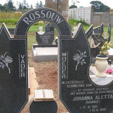 ROSSOUW Johanna Aletta 1921-1988