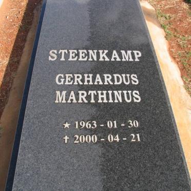 STEENKAMP Gerhardus Marthinus 1963-2000