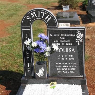 SMITH Louisa J. 1944-2003