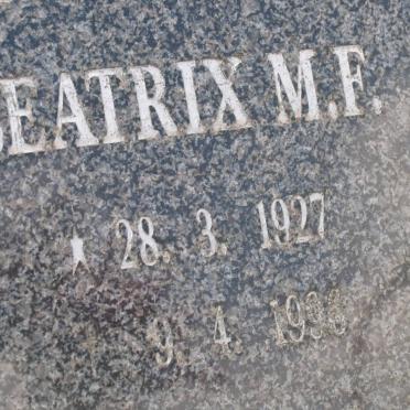 TOIT Johannes, du 1920-1998 &amp; Beatrix M. F. 1927-1996