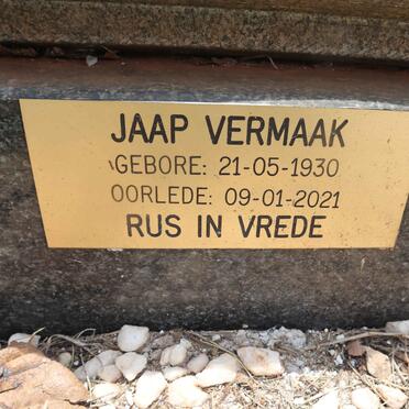 VERMAAK Jaap 1930-2021
