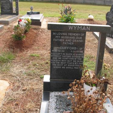 WYMAN Clifford 1932-1996