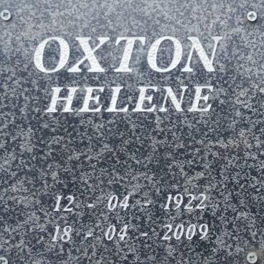OXTON Helene 1922-2009