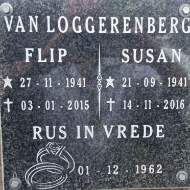 LOGGERENBERG Flip, van 1941-2015 & Susan 1941-2016