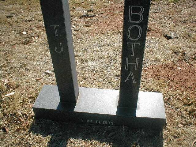 BOTHA T.J. 1939-????