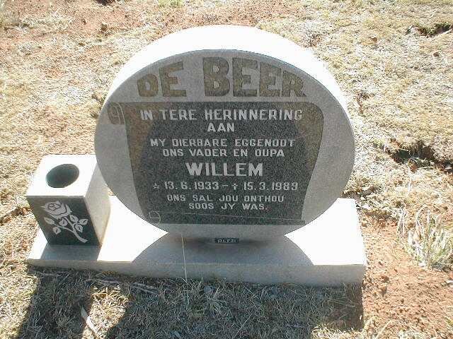 BEER Willem, de 1933-1989