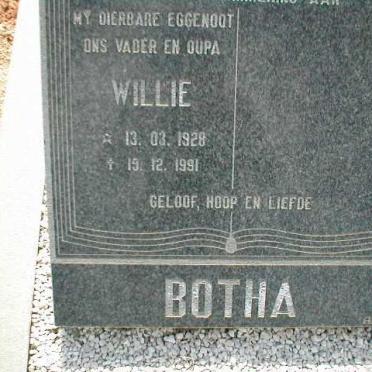 BOTHA Willie 1928-1991