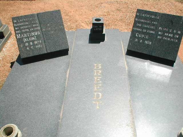 BREEDT Martinus 1924-1987 &amp; Cupie 1925-
