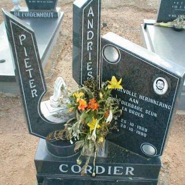 CORDIER Pieter Andries 1969-1990