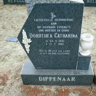 DIPPENAAR Dorothea Catharina 1931-1982
