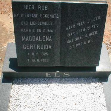 ELS Magdalena Gertruida 1925-1986