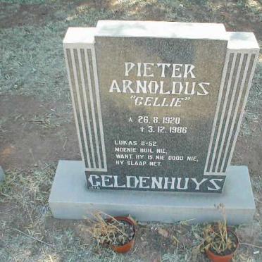 GELDENHUYS Pieter Arnoldus 1920-1986