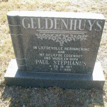 GELDENHUYS Paul Stephanus 1917-1989