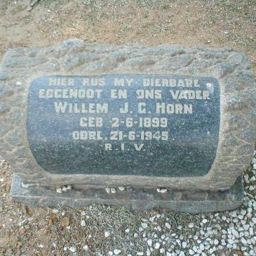 HORN Willem J.G. 1899-1945