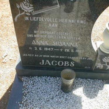JACOBS Anna Susanna 1947-1987