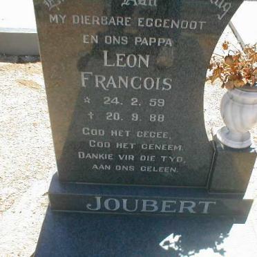 JOUBERT Leon Francois 1959- 1988