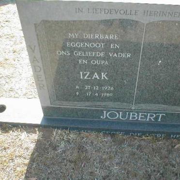 JOUBERT Izak 1926-1989