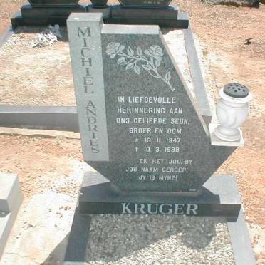 KRUGER Michiel Andries 1947-1988