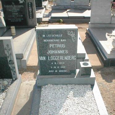 LOGGERENBERG Petrus Johannes, van 1950-1982