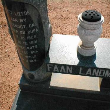 LANDMAN Faan 1929-1991