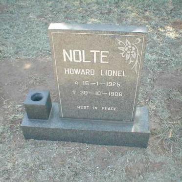 NOLTE Howard Lionel 1925-1986