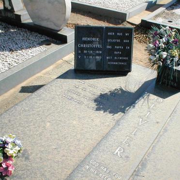 OLIVIER Hendrik Christoffel 1928-1983