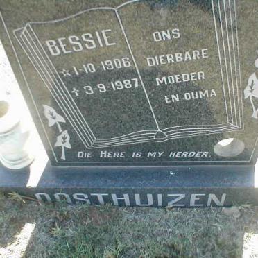 OOSTHUIZEN Bessie 1906-1987