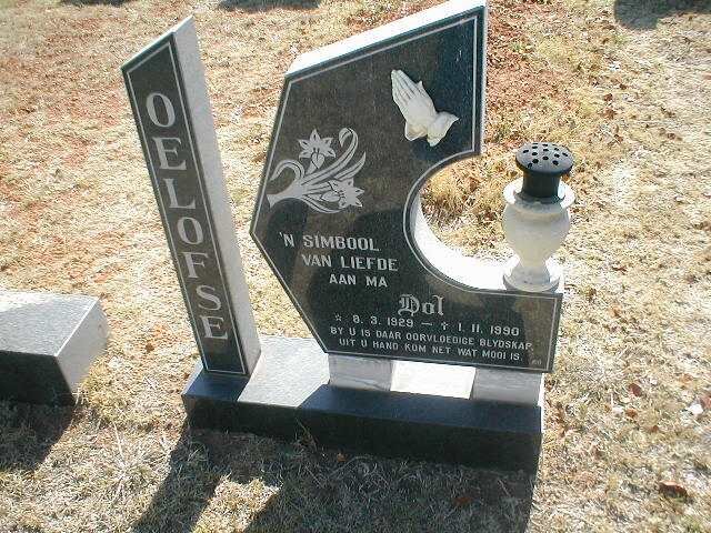 OELOFSE Dol 1929-1990