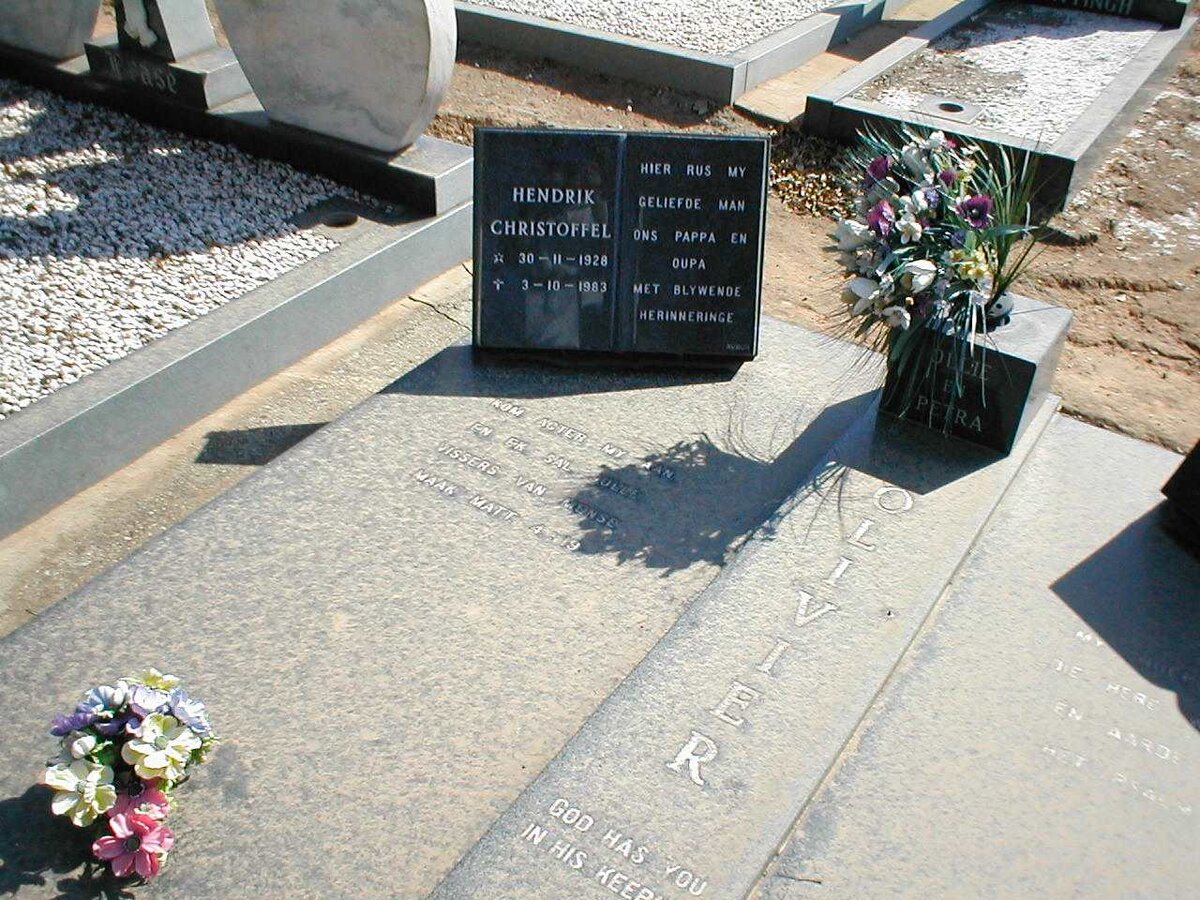 OLIVIER Hendrik Christoffel 1928-1983