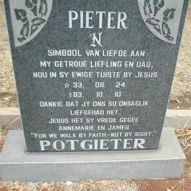 POTGIETER Pieter 1933-1983