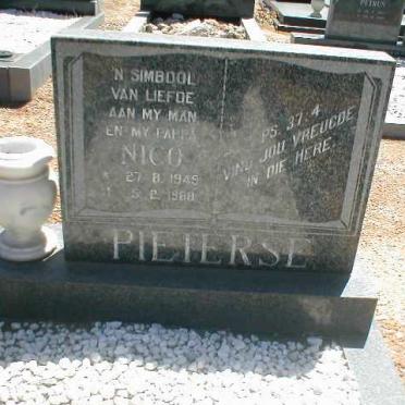 PIETERSE Nico 1949-1988