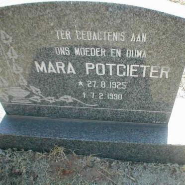 POTGIETER Mara 1925-1990