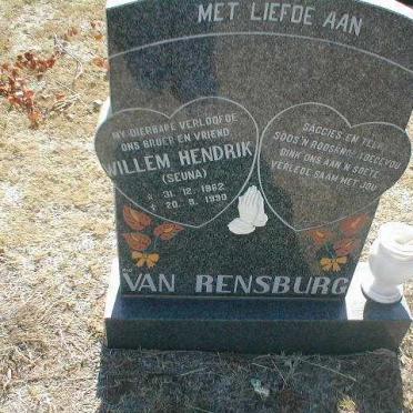 RENSBURG Willem Hendrik, van 1962-1990