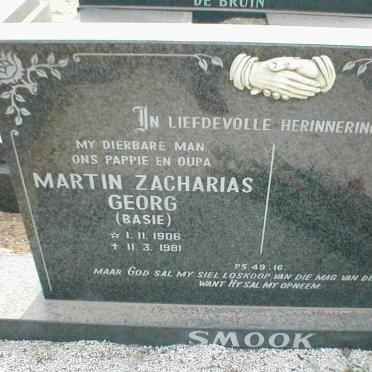 SMOOK Martin Zacharias Georg 1906-1981