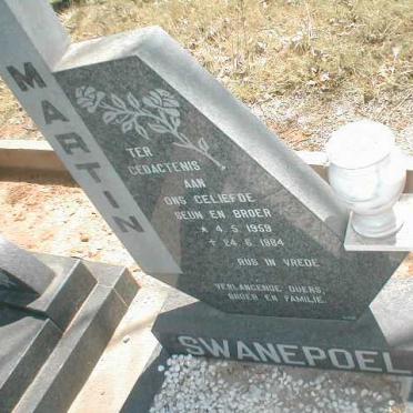 SWANEPOEL Martin 1959-1984
