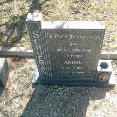 SCHOEMAN Andre 1965-1986
