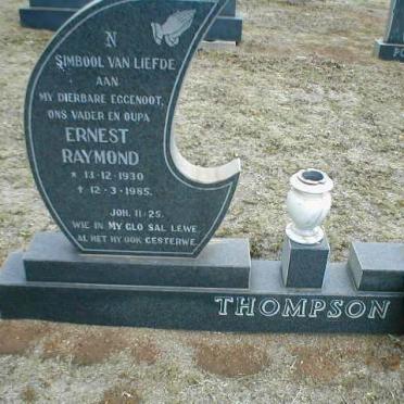 THOMPSON Ernest Raymond 1930-1985