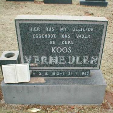VERMEULEN Koos 1912-1983
