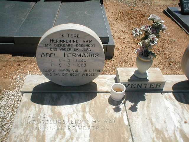 VENTER Abel Hermanus 1920-1988
