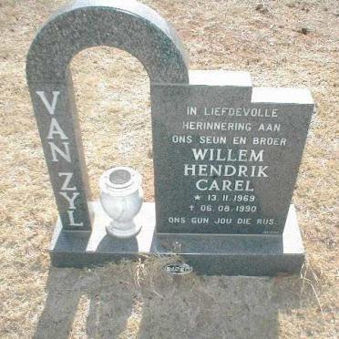 ZYL Willem Hendrik Carel, van 1969-1990