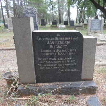 BLIGNAUT Jan Hendrik 1897-1949