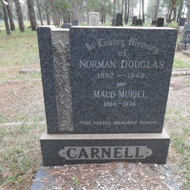 CARNELL Norman Douglas 1892-1949 &amp; Maud Muriel 1894-1974