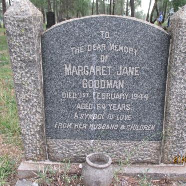 GOODMAN Margaret Jane -1944