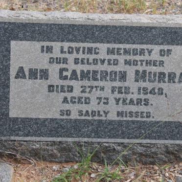 MURRAY Ann Cameron -1948