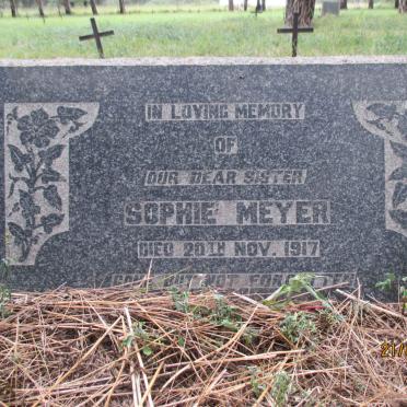 MEYER Sophie -1917