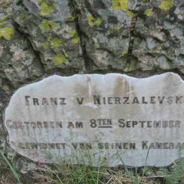 NIERZALEVSKI Franz, v. -1895