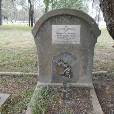 NARDINI Elizabeth 1874-1907