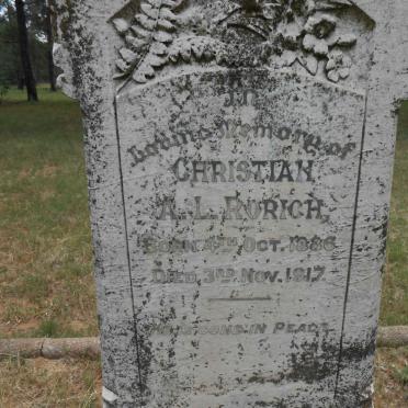 RORICH Christian A.L. 1886-1917