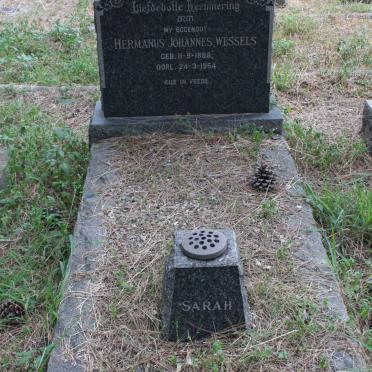 WESSELS Hermanus Johannes 1888-1954 :: WESSELS Sarah