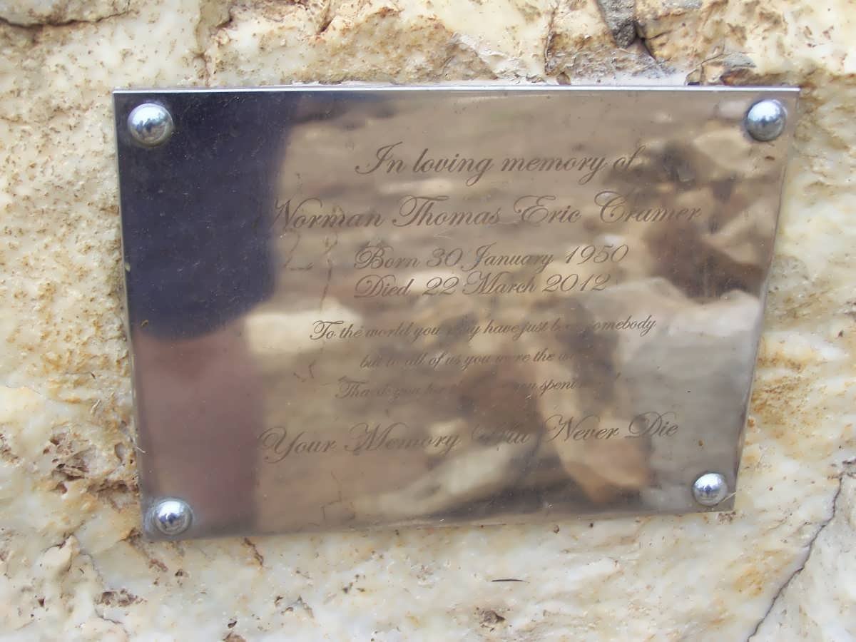 CRAMER Norman Thomas Eric 1950-2012